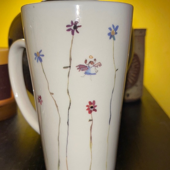 Natural Life Friends are Angels Following You Through Life Coffee Cup Mug 6" - Picture 6 of 8